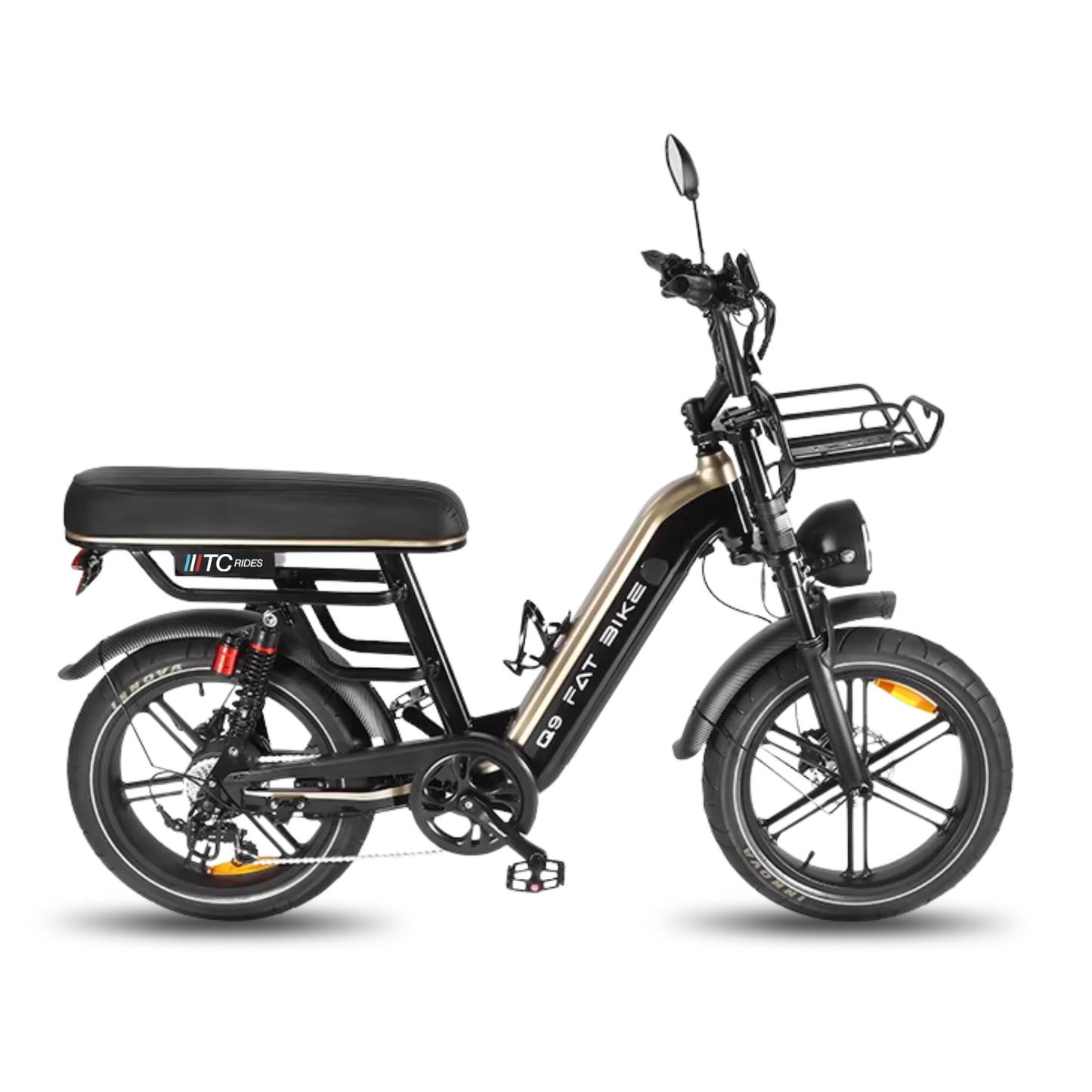 TC Rides Q9 Step Through — 1000W Fat Tyre E-Bike NZ | Comfort Meets Power